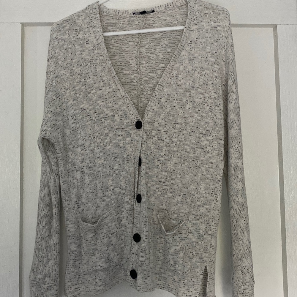 Peppered Cardigan